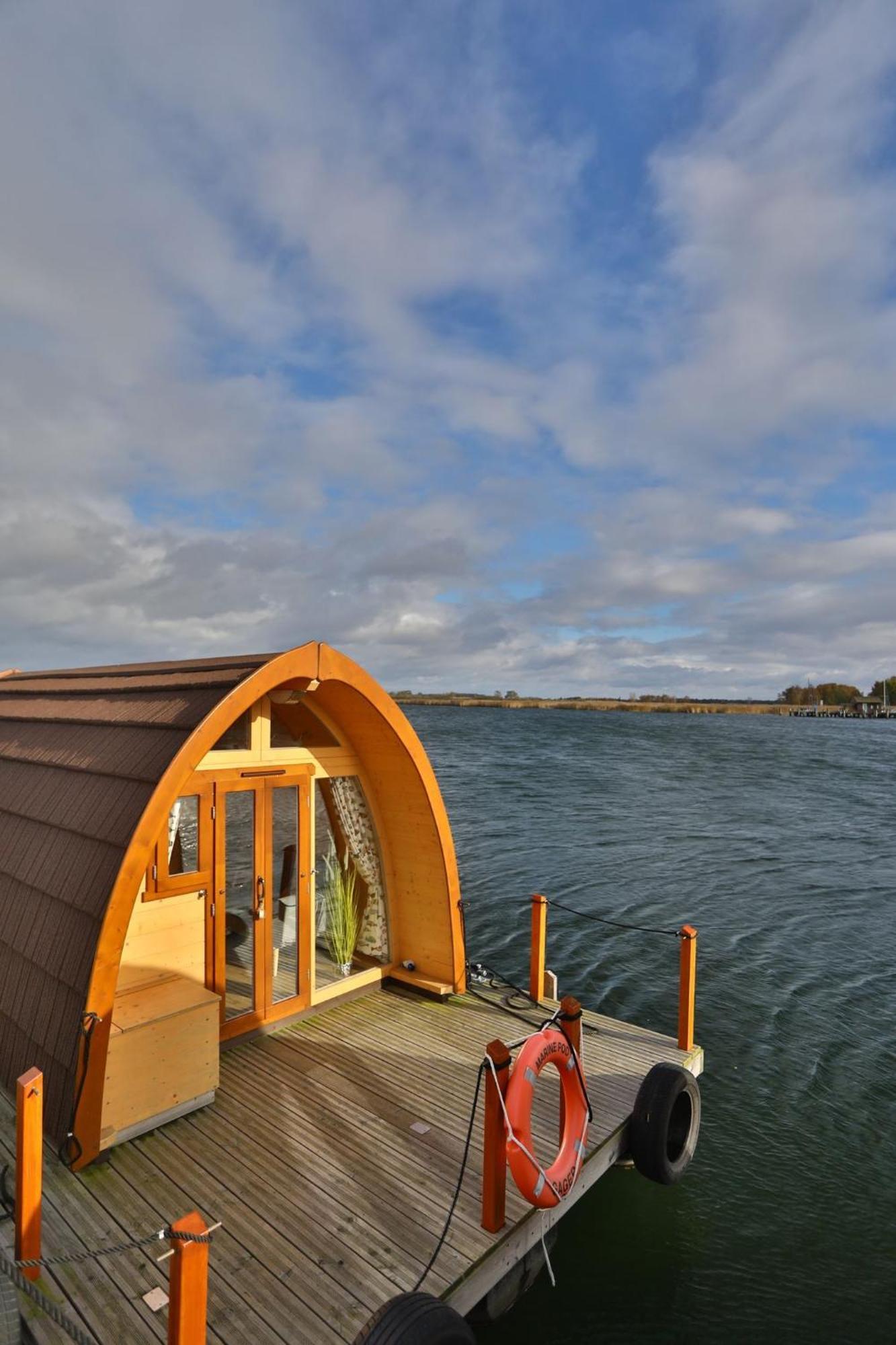 فندق Hausboot Dotterbart غيجير المظهر الخارجي الصورة